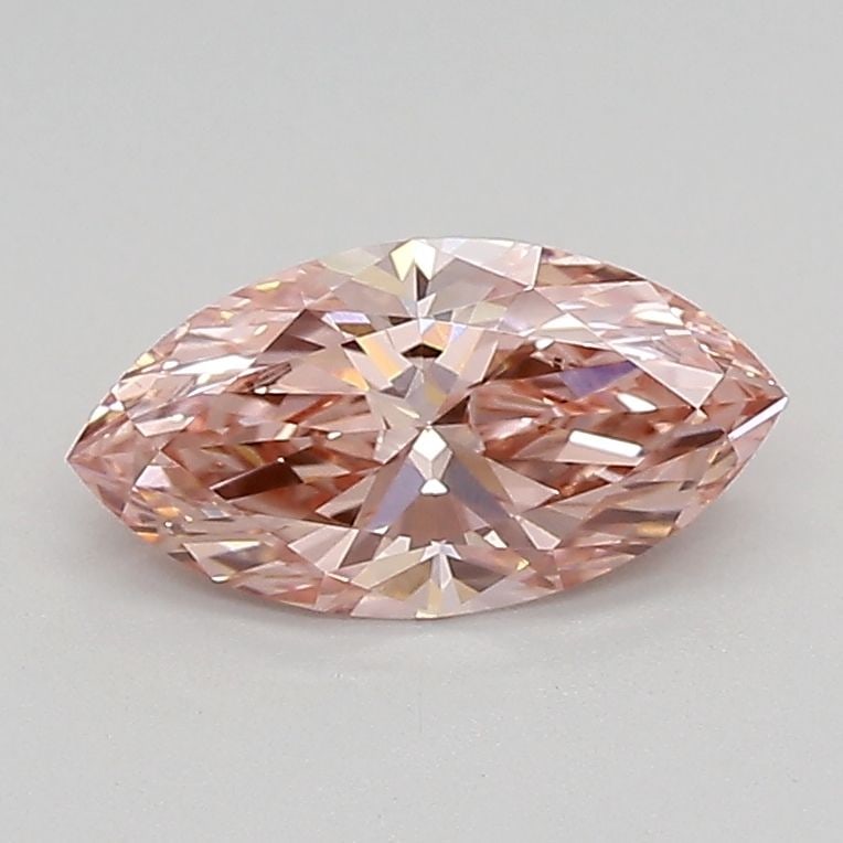 Loose Diamond - MARQUISE 0.77ct Fancy Vivid Pink VS1: Loose Diamond - MARQUISE 0.77ct Fancy Vivid Pink VS1 Source: This is a real non-mined Diamond that has been grown in a lab Shape: MARQUISE Carats: 0.77 Color: Fancy Vivid Pink Certification: IGI Video