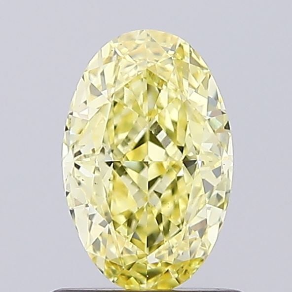 Loose Diamond - OVAL 1.1ct Fancy Intense Yellow VS1: Loose Diamond - OVAL 1.1ct Fancy Intense Yellow VS1 Source: This is a real non-mined Diamond that has been grown in a lab Shape: OVAL Carats: 1.1 Color: Fancy Intense Yellow Certification: IGI Video: