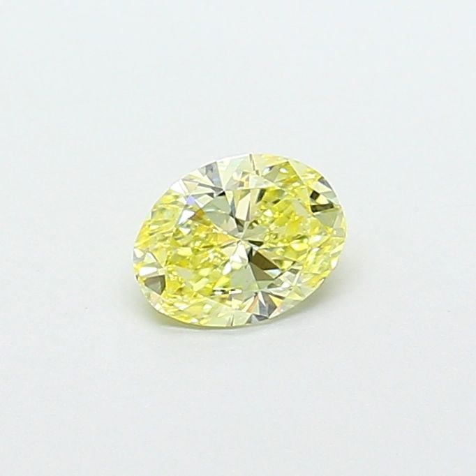 Loose Diamond - OVAL 0.57ct Fancy Light Yellow VS2: Loose Diamond - OVAL 0.57ct Fancy Light Yellow VS2 Source: This is a real non-mined Diamond that has been grown in a lab Shape: OVAL Carats: 0.57 Color: Fancy Light Yellow Certification: IGI PLEASE NO