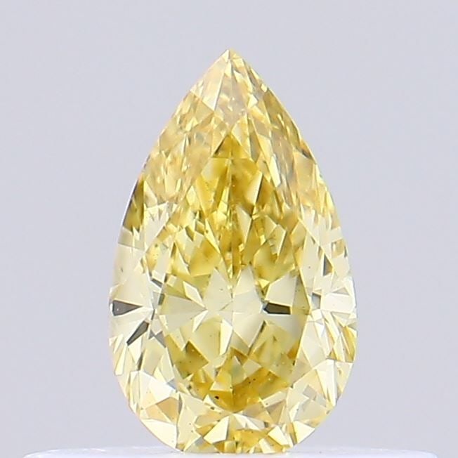 Loose Diamond - PEAR 0.3ct Fancy Vivid Yellow VS1: Loose Diamond - PEAR 0.3ct Fancy Vivid Yellow VS1 Source: This is a real non-mined Diamond that has been grown in a lab Shape: PEAR Carats: 0.3 Color: Fancy Vivid Yellow Certification: NONE Video: