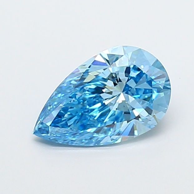 Loose Diamond - PEAR 1.49ct Fancy Vivid Blue VS1: Loose Diamond - PEAR 1.49ct Fancy Vivid Blue VS1 Source: This is a real non-mined Diamond that has been grown in a lab Shape: PEAR Carats: 1.49 Color: Fancy Vivid Blue Certification: IGI Video: