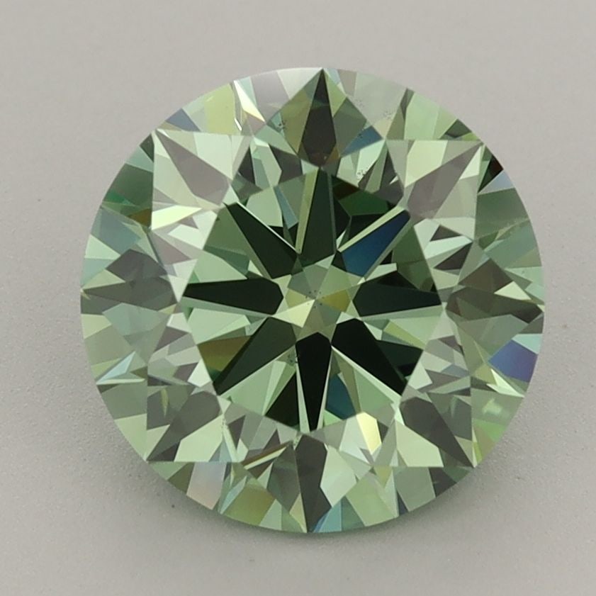 Ideal Loose Diamond - ROUND 2.99ct Fancy Vivid Green VS2: Ideal Loose Diamond - ROUND 2.99ct Fancy Vivid Green VS2 Source: This is a real non-mined Diamond that has been grown in a lab Shape: ROUND Carats: 2.99 Color: Fancy Vivid Green Certification: IGI Vid