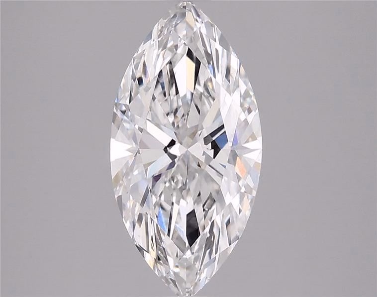 Loose Diamond - MARQUISE 2.69ct F VS1: Loose Diamond - MARQUISE 2.69ct F VS1 Source: This is a real non-mined Diamond that has been grown in a lab Shape: MARQUISE Carats: 2.69 Color: F Clarity: VS1 Certification: IGI Condition: Pre-Owned