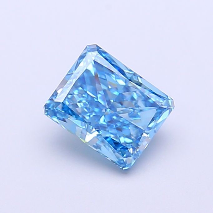 Loose Diamond - RADIANT 1.03ct Fancy Vivid Blue VVS2: Loose Diamond - RADIANT 1.03ct Fancy Vivid Blue VVS2 Source: This is a real non-mined Diamond that has been grown in a lab Shape: RADIANT Carats: 1.03 Color: Fancy Vivid Blue Certification: NONE