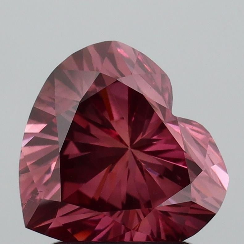 Loose Diamond - HEART 1.91ct Fancy Deep Brownish Pink SI1: Loose Diamond - HEART 1.91ct Fancy Deep Brownish Pink SI1 Source: This is a real non-mined Diamond that has been grown in a lab Shape: HEART Carats: 1.91 Color: Fancy Deep Brownish Pink Certification: