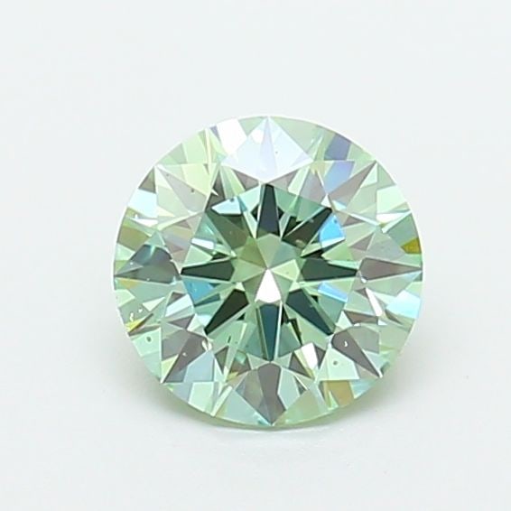 Ideal Loose Diamond - ROUND 1.08ct Fancy Vivid Green VS2: Ideal Loose Diamond - ROUND 1.08ct Fancy Vivid Green VS2 Source: This is a real non-mined Diamond that has been grown in a lab Shape: ROUND Carats: 1.08 Color: Fancy Vivid Green Certification: IGI Vid