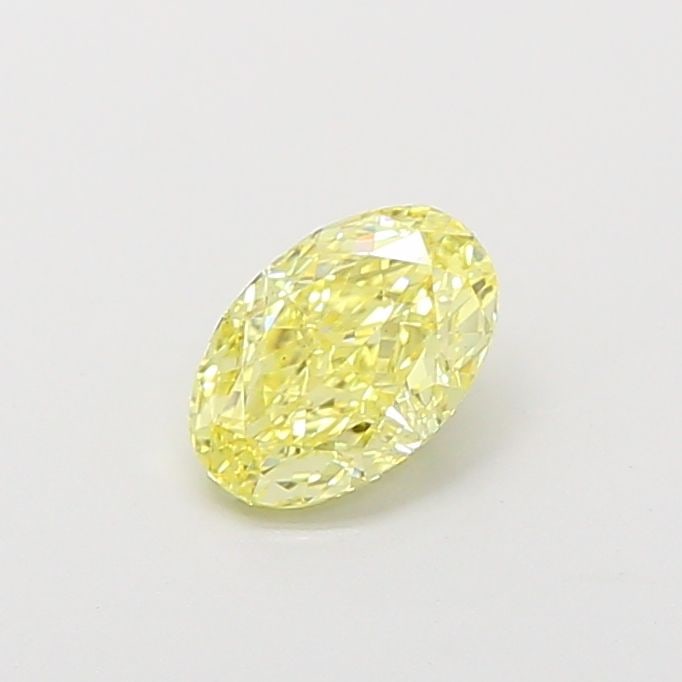 Loose Diamond - OVAL 0.81ct Fancy Intense Yellow VS1: Loose Diamond - OVAL 0.81ct Fancy Intense Yellow VS1 Source: This is a real non-mined Diamond that has been grown in a lab Shape: OVAL Carats: 0.81 Color: Fancy Intense Yellow Certification: IGI Video