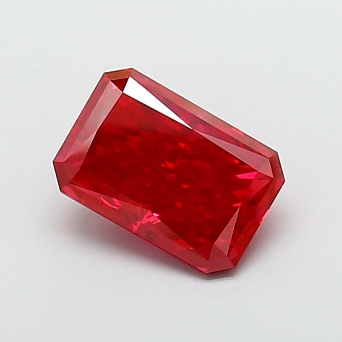 Loose Diamond - RADIANT 4.54ct Fancy Vivid Red VS1 (1 of 1)