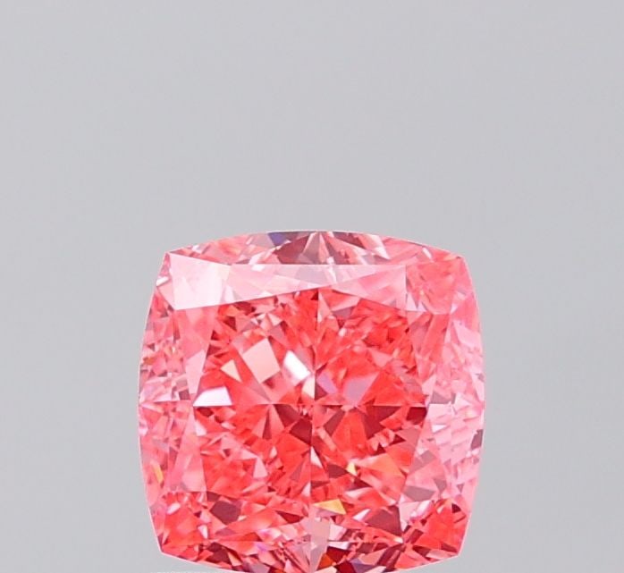 Loose Diamond - CUSHION MODIFIED 1.56ct Fancy Vivid Pink VVS2: Loose Diamond - CUSHION MODIFIED 1.56ct Fancy Vivid Pink VVS2 Source: This is a real non-mined Diamond that has been grown in a lab Shape: CUSHION MODIFIED Carats: 1.56 Color: Fancy Vivid Pink Certifi