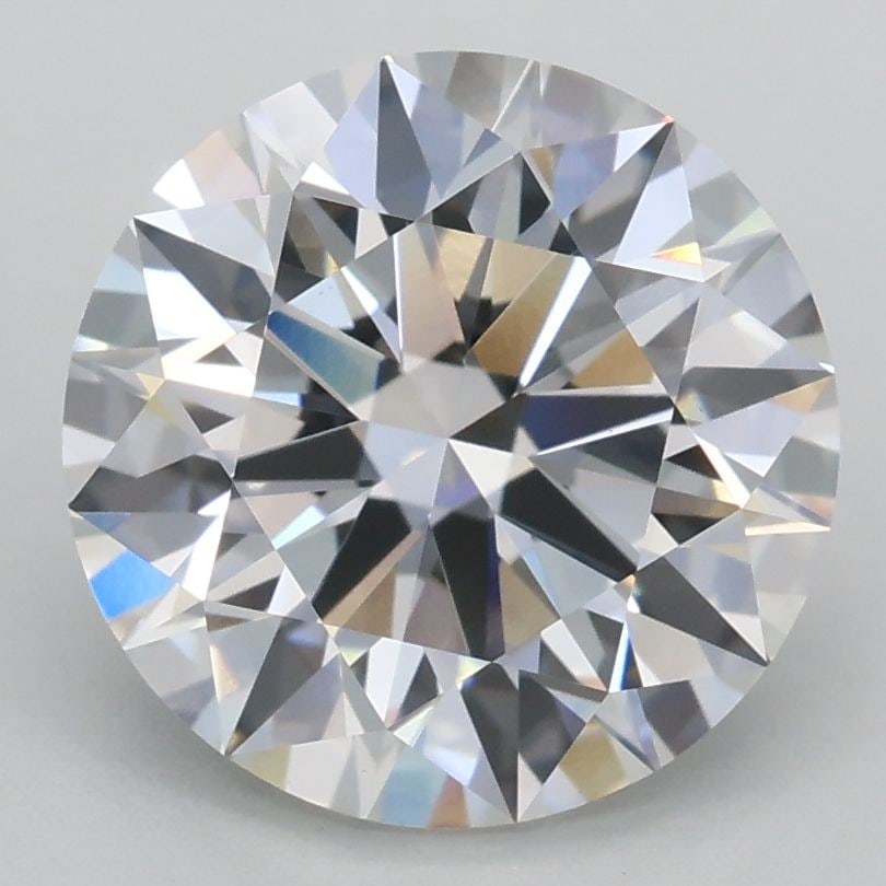Loose Diamond - ROUND 3.08ct F VVS2: Loose Diamond - ROUND 3.08ct F VVS2 Source: This is a real non-mined Diamond that has been grown in a lab Shape: ROUND Carats: 3.08 Color: F Clarity: VVS2 Certification: GCAL Video: