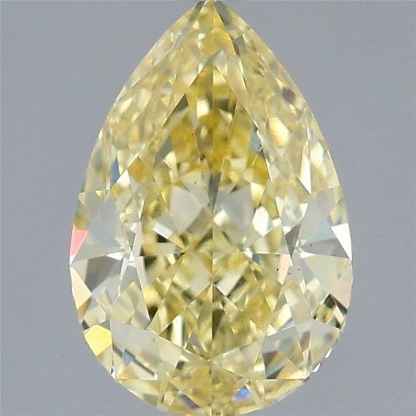 Loose Diamond - PEAR 2.01ct Fancy Intense Yellow VS1: Loose Diamond - PEAR 2.01ct Fancy Intense Yellow VS1 Source: This is a real non-mined Diamond that has been grown in a lab Shape: PEAR Carats: 2.01 Color: Fancy Intense Yellow Certification: IGI Video