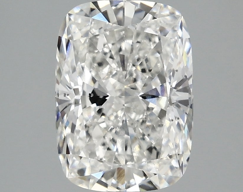 Loose Diamond - CUSHION 2.44ct F VS2: Loose Diamond - CUSHION 2.44ct F VS2 Source: This is a real non-mined Diamond that has been grown in a lab Shape: CUSHION Carats: 2.44 Color: F Clarity: VS2 Certification: IGI Condition: Pre-Owned PLE