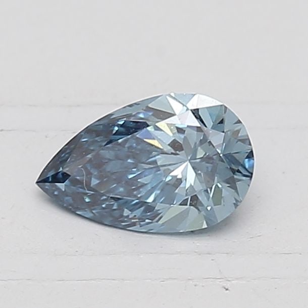 Loose Diamond - PEAR 0.5ct Fancy Vivid Blue VS2: Loose Diamond - PEAR 0.5ct Fancy Vivid Blue VS2 Source: This is a real non-mined Diamond that has been grown in a lab Shape: PEAR Carats: 0.5 Color: Fancy Vivid Blue Certification: IGI Video: Video