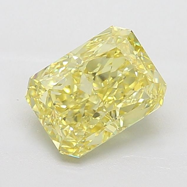 Loose Diamond - RADIANT 2.69ct Fancy Intense Yellow VS1: Loose Diamond - RADIANT 2.69ct Fancy Intense Yellow VS1 Source: This is a real non-mined Diamond that has been grown in a lab Shape: RADIANT Carats: 2.69 Color: Fancy Intense Yellow Certification: IGI
