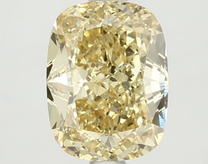 Loose Diamond - CUSHION MODIFIED 2.03ct Fancy Intense Yellow VS2: Loose Diamond - CUSHION MODIFIED 2.03ct Fancy Intense Yellow VS2 Source: This is a real non-mined Diamond that has been grown in a lab Shape: CUSHION MODIFIED Carats: 2.03 Color: Fancy Intense Yellow 