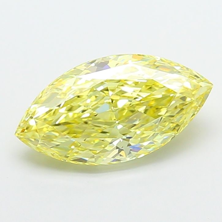 Loose Diamond - MARQUISE 4.03ct Fancy Intense Yellow VS1 (1 of 1)