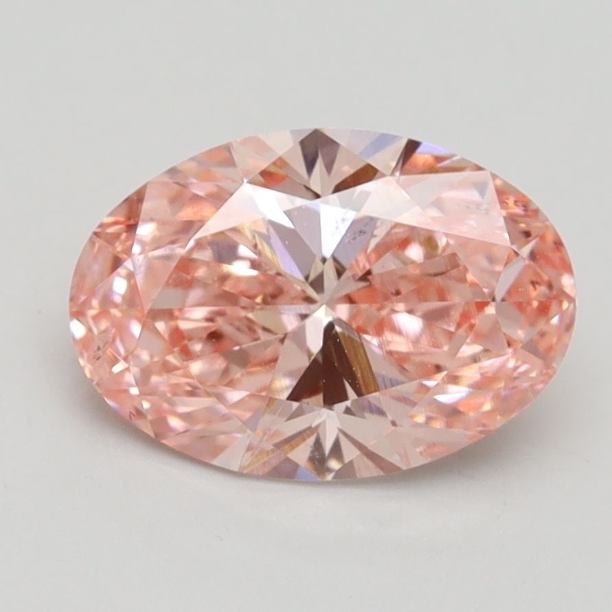 Loose Diamond - OVAL 1.81ct Fancy Intense Pink SI1: Loose Diamond - OVAL 1.81ct Fancy Intense Pink SI1 Source: This is a real non-mined Diamond that has been grown in a lab Shape: OVAL Carats: 1.81 Color: Fancy Intense Pink Certification: IGI Video: