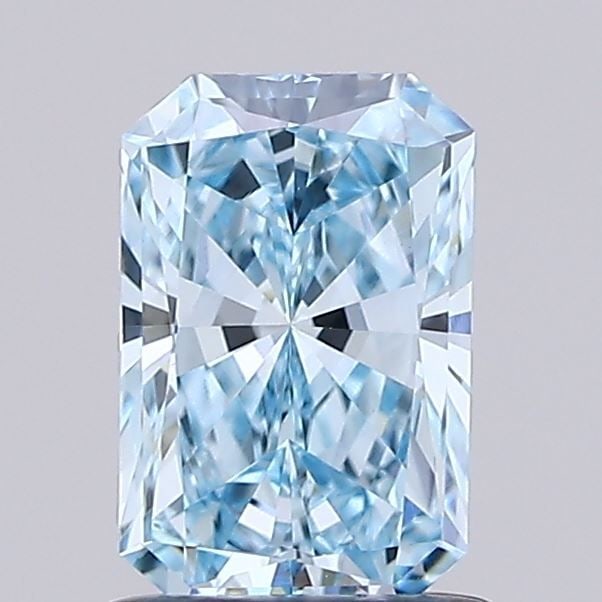 Loose Diamond - RADIANT 1.04ct Fancy Vivid Blue VVS2: Loose Diamond - RADIANT 1.04ct Fancy Vivid Blue VVS2 Source: This is a real non-mined Diamond that has been grown in a lab Shape: RADIANT Carats: 1.04 Color: Fancy Vivid Blue Certification: IGI Video: