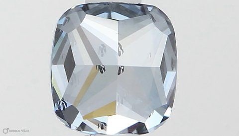 Loose Diamond - CUSHION MODIFIED 0.78ct Fancy Vivid Blue SI2: Loose Diamond - CUSHION MODIFIED 0.78ct Fancy Vivid Blue SI2 Source: This is a real non-mined Diamond that has been grown in a lab Shape: CUSHION MODIFIED Carats: 0.78 Color: Fancy Vivid Blue Certific