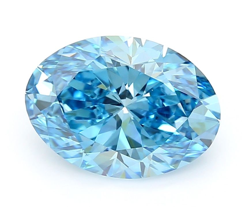 Loose Diamond - OVAL 2.03ct Fancy Vivid Blue VS1: Loose Diamond - OVAL 2.03ct Fancy Vivid Blue VS1 Source: This is a real non-mined Diamond that has been grown in a lab Shape: OVAL Carats: 2.03 Color: Fancy Vivid Blue Certification: IGI Video:
