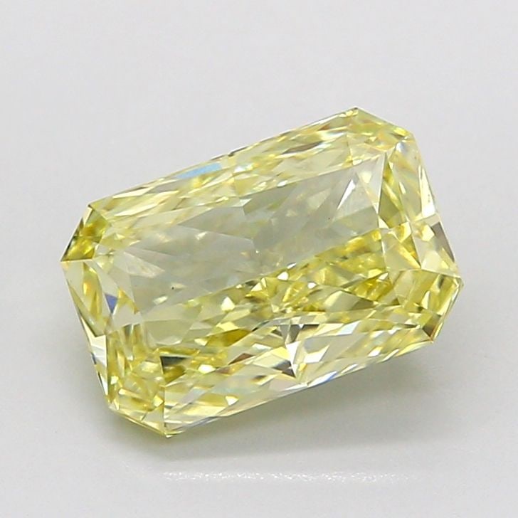 Loose Diamond - RADIANT 2.01ct Fancy Yellow VS1: Loose Diamond - RADIANT 2.01ct Fancy Yellow VS1 Source: This is a real non-mined Diamond that has been grown in a lab Shape: RADIANT Carats: 2.01 Color: Fancy Yellow Certification: IGI Video: