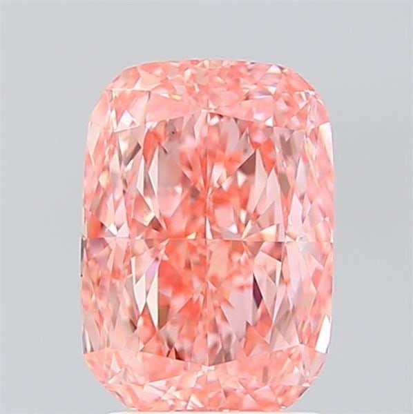 Loose Diamond - CUSHION MODIFIED 2.51ct Fancy Vivid Pink VS1: Loose Diamond - CUSHION MODIFIED 2.51ct Fancy Vivid Pink VS1 Source: This is a real non-mined Diamond that has been grown in a lab Shape: CUSHION MODIFIED Carats: 2.51 Color: Fancy Vivid Pink Certific