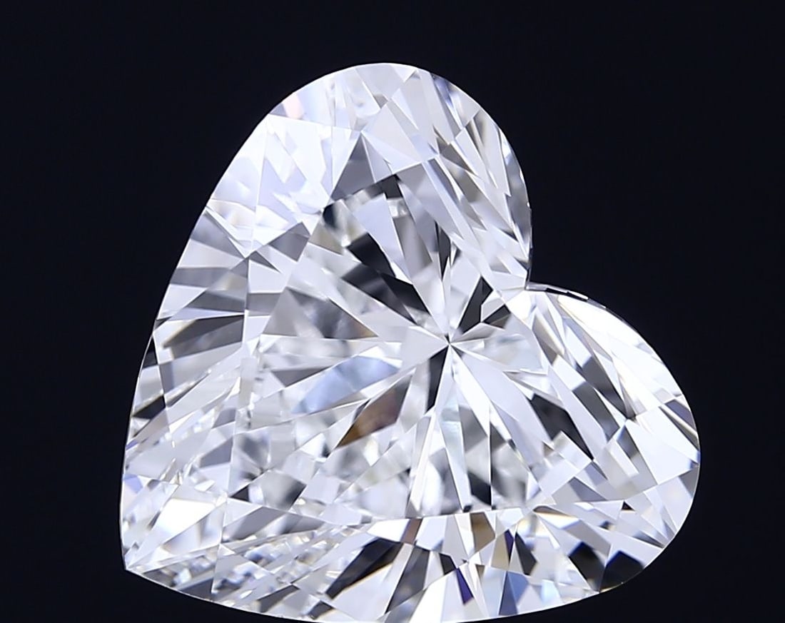 Loose Diamond - HEART 10.04ct E VVS2: Loose Diamond - HEART 10.04ct E VVS2 Source: This is a real non-mined Diamond that has been grown in a lab Shape: HEART Carats: 10.04 Color: E Clarity: VVS2 Certification: IGI Video: