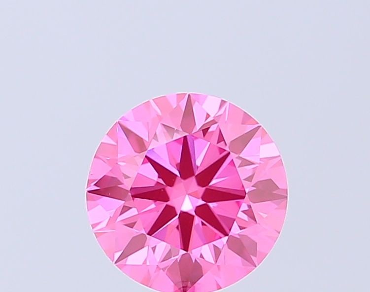 Ideal Loose Diamond - ROUND 1.5ct Fancy Vivid Pink VS1: Ideal Loose Diamond - ROUND 1.5ct Fancy Vivid Pink VS1 Source: This is a real non-mined Diamond that has been grown in a lab Shape: ROUND Carats: 1.5 Color: Fancy Vivid Pink Certification: IGI Video: