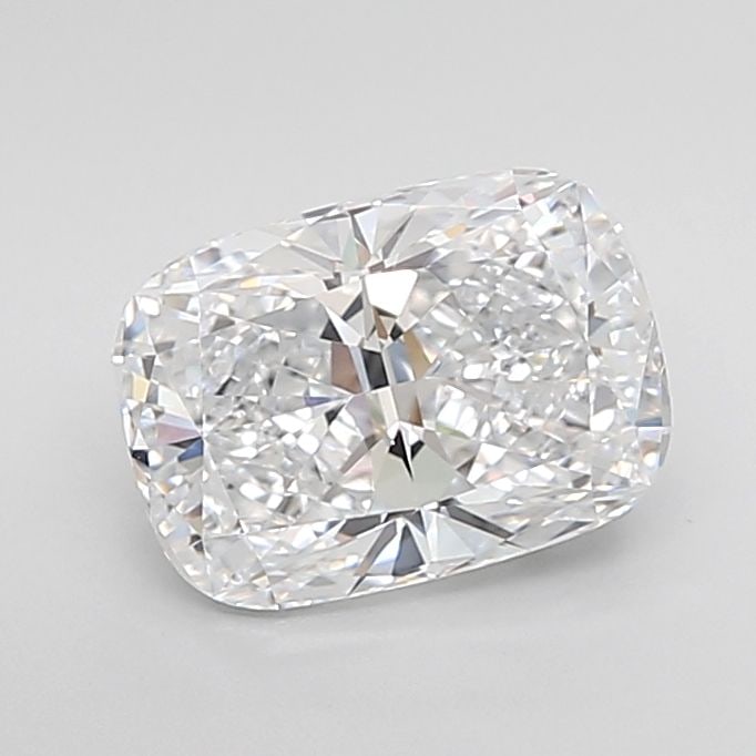 Loose Diamond - CUSHION MODIFIED 2.42ct D IF: Loose Diamond - CUSHION MODIFIED 2.42ct D IF Source: This is a real non-mined Diamond that has been grown in a lab Shape: CUSHION MODIFIED Carats: 2.42 Color: D Clarity: IF Certification: IGI Video: