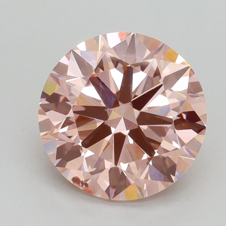 Loose Diamond - ROUND 2.6ct Fancy Intense Pink SI1: Loose Diamond - ROUND 2.6ct Fancy Intense Pink SI1 Source: This is a real non-mined Diamond that has been grown in a lab Shape: ROUND Carats: 2.6 Color: Fancy Intense Pink Certification: IGI Video: