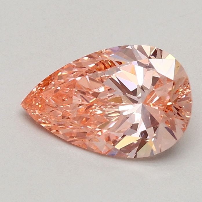 Loose Diamond - PEAR 0.58ct Fancy Vivid Pink VS1: Loose Diamond - PEAR 0.58ct Fancy Vivid Pink VS1 Source: This is a real non-mined Diamond that has been grown in a lab Shape: PEAR Carats: 0.58 Color: Fancy Vivid Pink Certification: IGI Video: