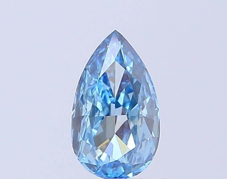Loose Diamond - PEAR 1.01ct Fancy Vivid Blue SI2: Loose Diamond - PEAR 1.01ct Fancy Vivid Blue SI2 Source: This is a real non-mined Diamond that has been grown in a lab Shape: PEAR Carats: 1.01 Color: Fancy Vivid Blue Certification: IGI Video: