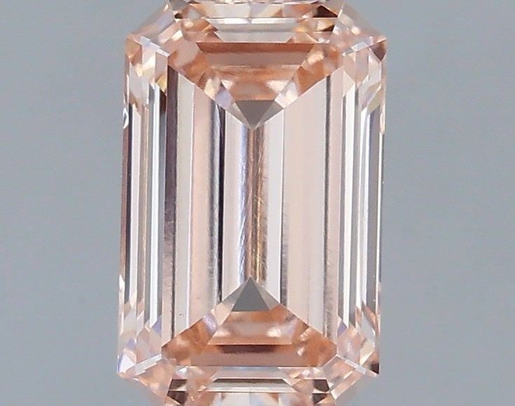 Loose Diamond - EMERALD 1.1ct Fancy Intense Brownish Pink VS1: Loose Diamond - EMERALD 1.1ct Fancy Intense Brownish Pink VS1 Source: This is a real non-mined Diamond that has been grown in a lab Shape: EMERALD Carats: 1.1 Color: Fancy Intense Brownish Pink Certif