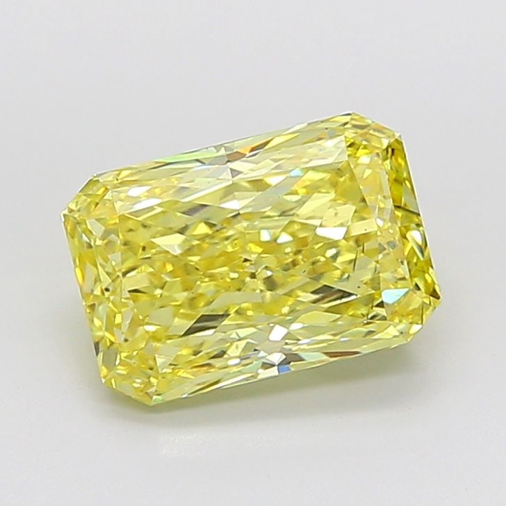 Loose Diamond - RADIANT 5.05ct Fancy Vivid Yellow SI1: Loose Diamond - RADIANT 5.05ct Fancy Vivid Yellow SI1 Source: This is a real non-mined Diamond that has been grown in a lab Shape: RADIANT Carats: 5.05 Color: Fancy Vivid Yellow Certification: IGI