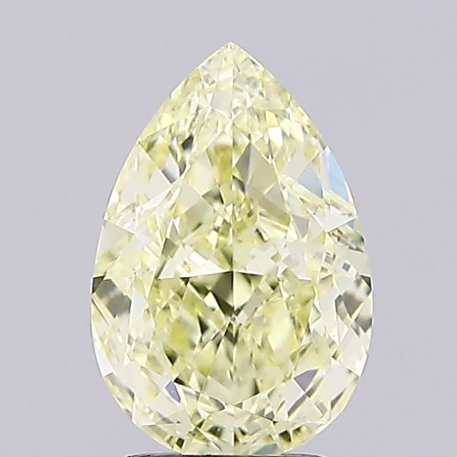 Loose Diamond - PEAR 1.53ct Fancy Light Yellow VVS2 (1 of 1)