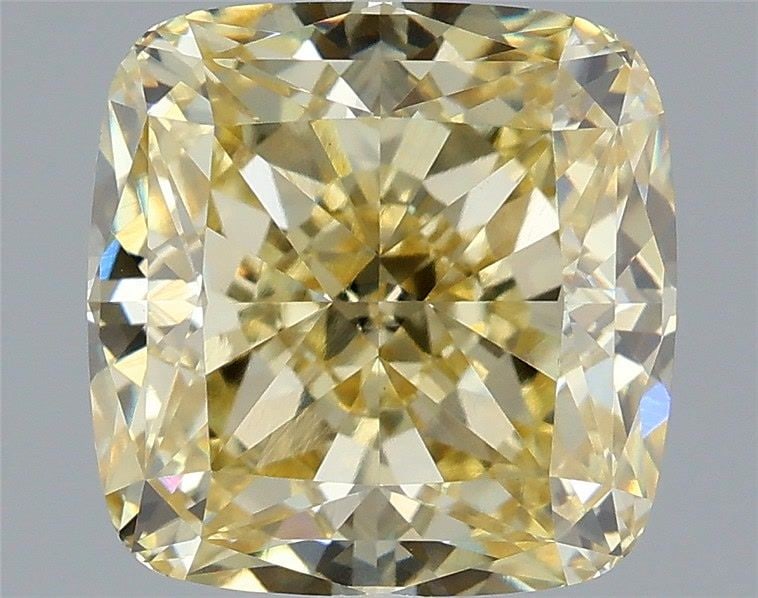 Loose Diamond - CUSHION MODIFIED 3.09ct Fancy Yellow VS1 (1 of 1)