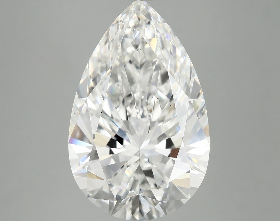 Loose Diamond - PEAR 6.59ct F VS2: Loose Diamond - PEAR 6.59ct F VS2 Source: This is a real non-mined Diamond that has been grown in a lab Shape: PEAR Carats: 6.59 Color: F Clarity: VS2 Certification: IGI Condition: Pre-Owned PLEASE NO