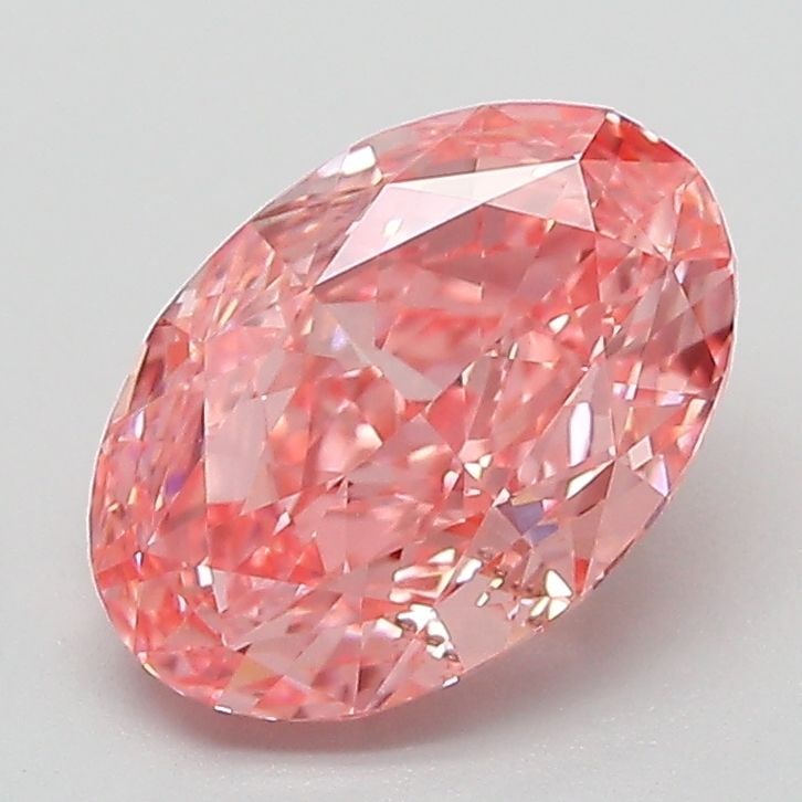 Loose Diamond - OVAL 2.01ct Fancy Vivid Pink VS2: Loose Diamond - OVAL 2.01ct Fancy Vivid Pink VS2 Source: This is a real non-mined Diamond that has been grown in a lab Shape: OVAL Carats: 2.01 Color: Fancy Vivid Pink Certification: IGI PLEASE NOTE: 