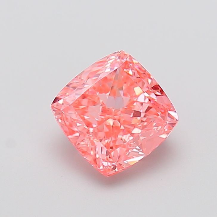 Loose Diamond - CUSHION MODIFIED 2.51ct Fancy Vivid Pink VS1: Loose Diamond - CUSHION MODIFIED 2.51ct Fancy Vivid Pink VS1 Source: This is a real non-mined Diamond that has been grown in a lab Shape: CUSHION MODIFIED Carats: 2.51 Color: Fancy Vivid Pink Certific