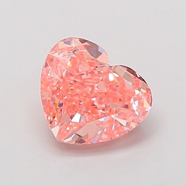 Loose Diamond - HEART 1.28ct Fancy Vivid Pink VVS2: Loose Diamond - HEART 1.28ct Fancy Vivid Pink VVS2 Source: This is a real non-mined Diamond that has been grown in a lab Shape: HEART Carats: 1.28 Color: Fancy Vivid Pink Certification: IGI Video: