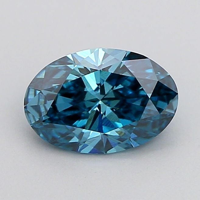 Loose Diamond - OVAL 1.0ct Fancy Vivid Blue VS1 (1 of 1)