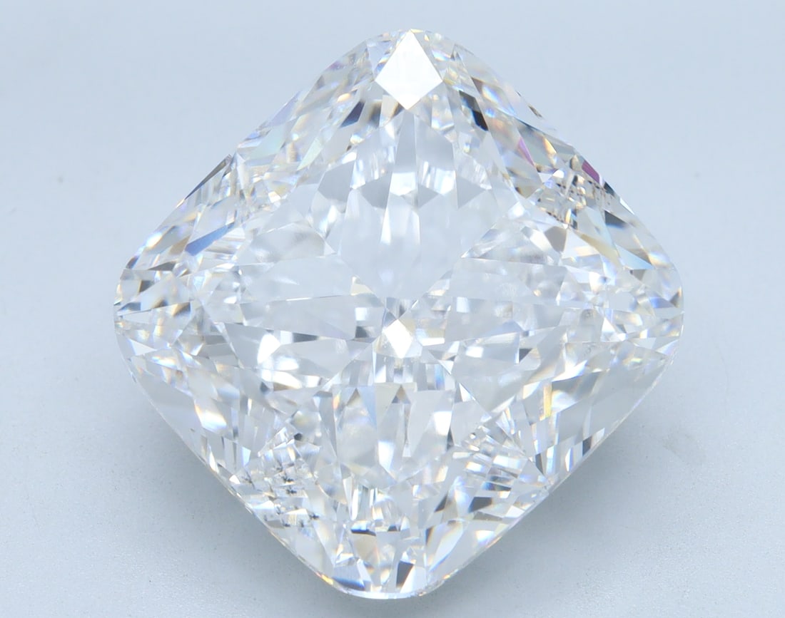 Loose Diamond - CUSHION 15.05ct E VS1: Loose Diamond - CUSHION 15.05ct E VS1 Source: This is a real non-mined Diamond that has been grown in a lab Shape: CUSHION Carats: 15.05 Color: E Clarity: VS1 Certification: IGI Condition: Pre-Owned P