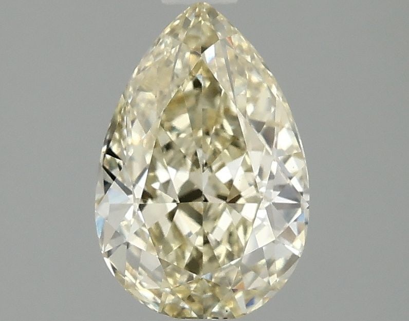 Loose Diamond - PEAR 1.58ct Fancy Yellow VS2: Loose Diamond - PEAR 1.58ct Fancy Yellow VS2 Source: This is a real non-mined Diamond that has been grown in a lab Shape: PEAR Carats: 1.58 Color: Fancy Yellow Certification: IGI Video: