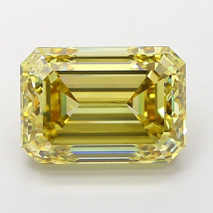 Loose Diamond - EMERALD 7.02ct Fancy Yellow VS1: Loose Diamond - EMERALD 7.02ct Fancy Yellow VS1 Source: This is a real non-mined Diamond that has been grown in a lab Shape: EMERALD Carats: 7.02 Color: Fancy Yellow Certification: IGI Video: