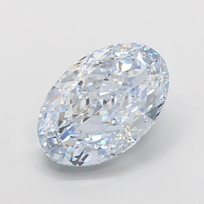 Loose Diamond - OVAL 3.05ct Fancy Intense Blue VVS1: Loose Diamond - OVAL 3.05ct Fancy Intense Blue VVS1 Source: This is a real non-mined Diamond that has been grown in a lab Shape: OVAL Carats: 3.05 Color: Fancy Intense Blue Certification: IGI Video: