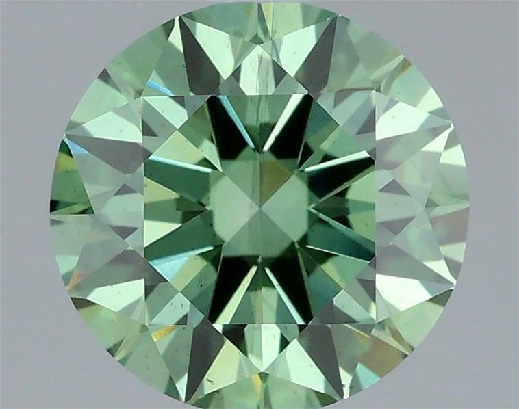 Ideal Loose Diamond - ROUND 1.8ct Fancy Vivid Green SI1: Ideal Loose Diamond - ROUND 1.8ct Fancy Vivid Green SI1 Source: This is a real non-mined Diamond that has been grown in a lab Shape: ROUND Carats: 1.8 Color: Fancy Vivid Green Certification: IGI Video