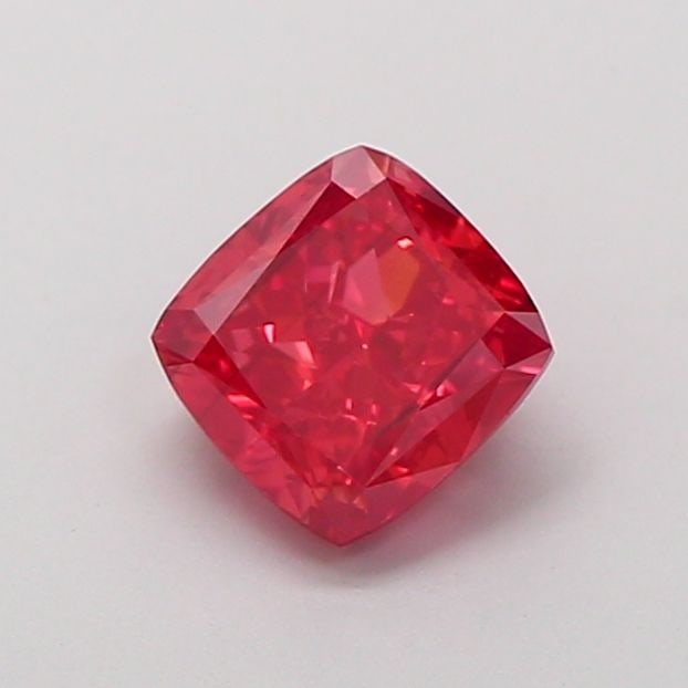Loose Diamond - CUSHION MODIFIED 1.2ct Fancy Vivid Red VS2: Loose Diamond - CUSHION MODIFIED 1.2ct Fancy Vivid Red VS2 Source: This is a real non-mined Diamond that has been grown in a lab Shape: CUSHION MODIFIED Carats: 1.2 Color: Fancy Vivid Red Certificatio