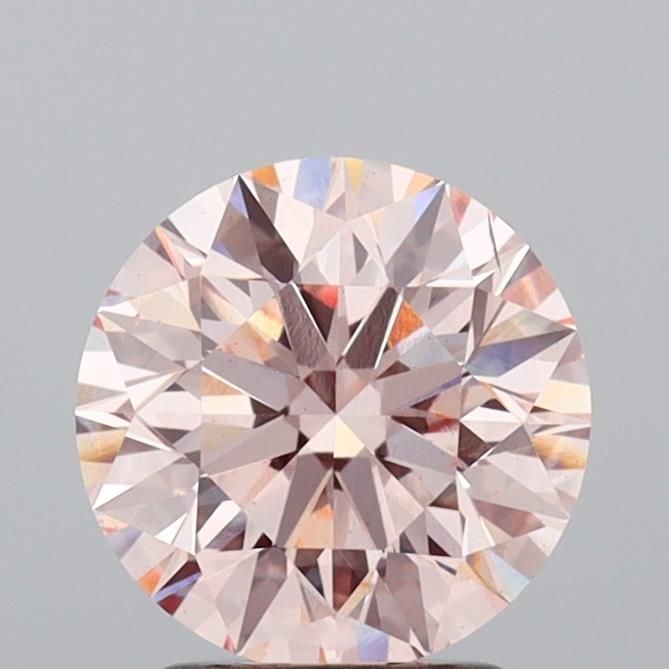 Loose Diamond - ROUND 2.21ct Fancy Pink SI1: Loose Diamond - ROUND 2.21ct Fancy Pink SI1 Source: This is a real non-mined Diamond that has been grown in a lab Shape: ROUND Carats: 2.21 Color: Fancy Pink Certification: IGI PLEASE NOTE: Framed, La