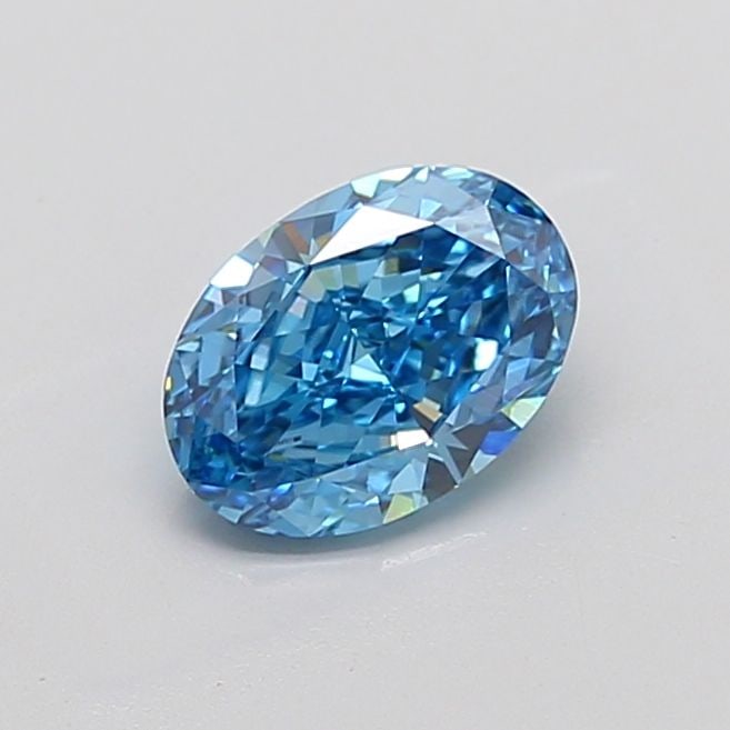 Loose Diamond - OVAL 1.97ct Fancy Vivid Blue VS1: Loose Diamond - OVAL 1.97ct Fancy Vivid Blue VS1 Source: This is a real non-mined Diamond that has been grown in a lab Shape: OVAL Carats: 1.97 Color: Fancy Vivid Blue Certification: IGI Video: