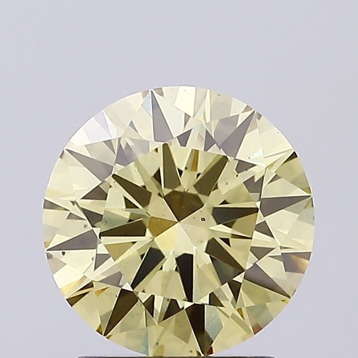 Loose Diamond - ROUND 1.52ct Fancy Yellow VS2: Loose Diamond - ROUND 1.52ct Fancy Yellow VS2 Source: This is a real non-mined Diamond that has been grown in a lab Shape: ROUND Carats: 1.52 Color: Fancy Yellow Certification: IGI Video: